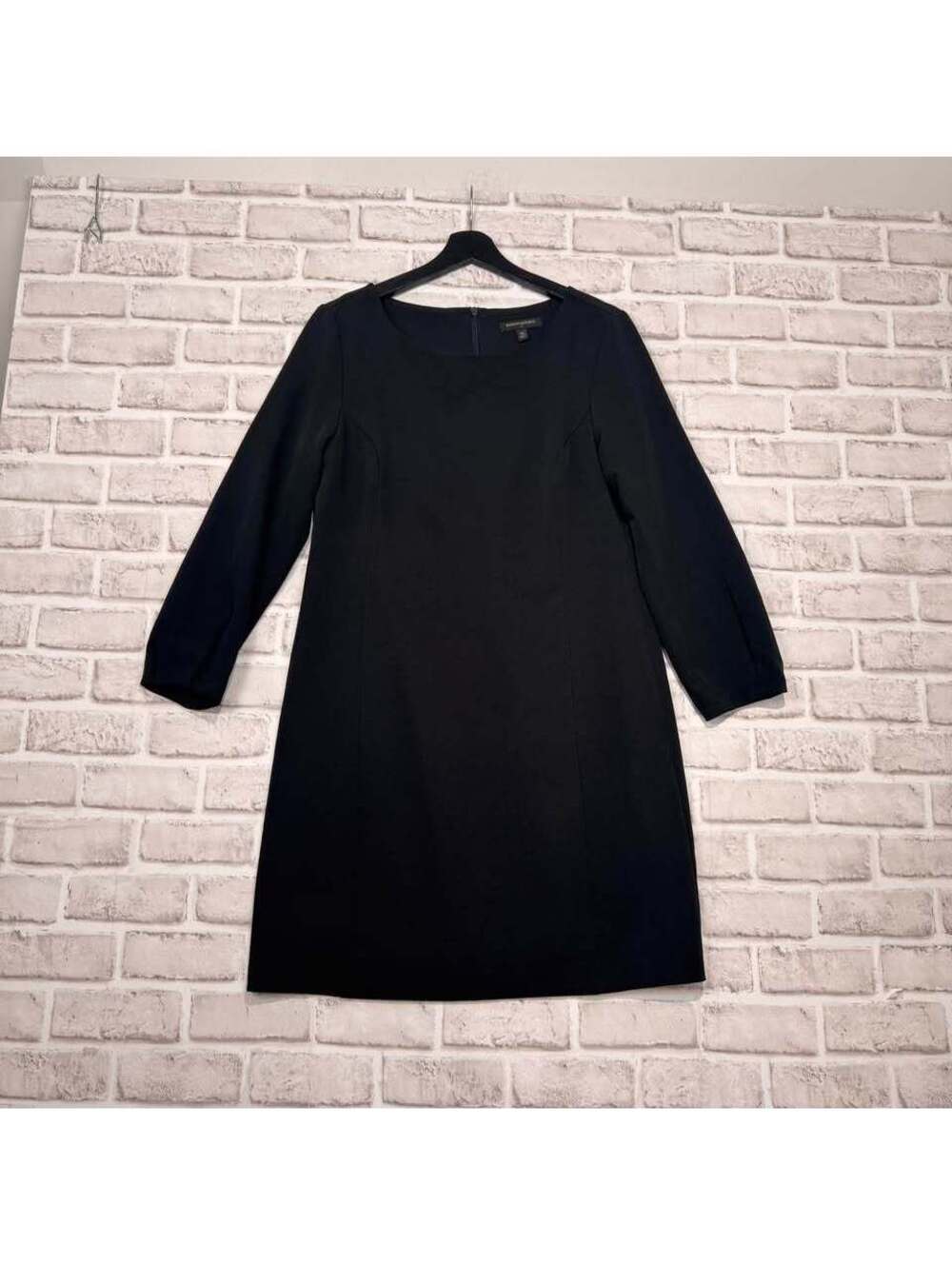 Banana Republic Black Long Sleeve Dressβ Women's 10